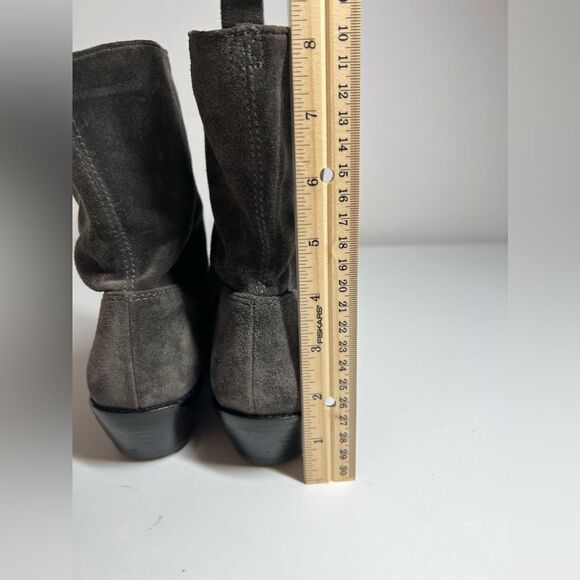 Via Spiga Gray Suede Ankle Boots Size 7,5 - Picture 13 of 13